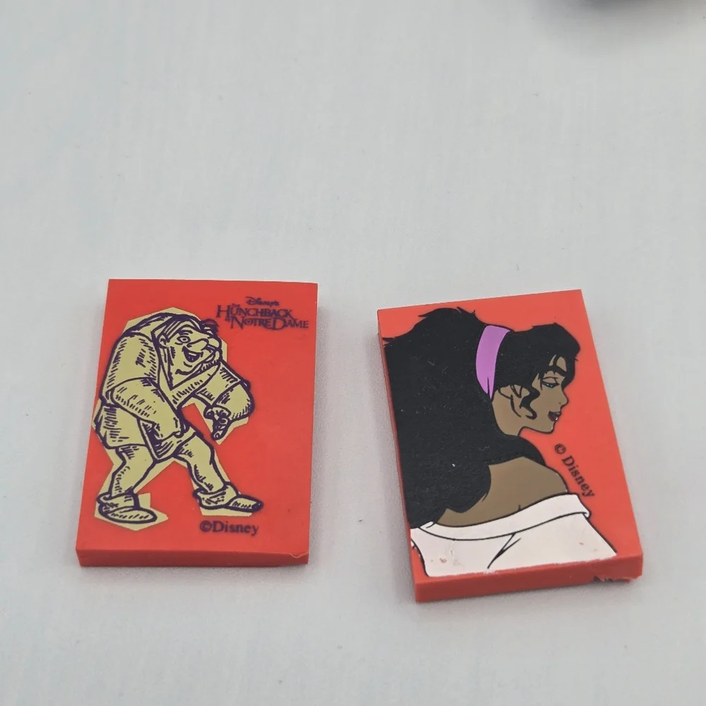 2 Sets Vtg Disney The Hunchback Of Notre Dame 8 Pieces School Supply Set